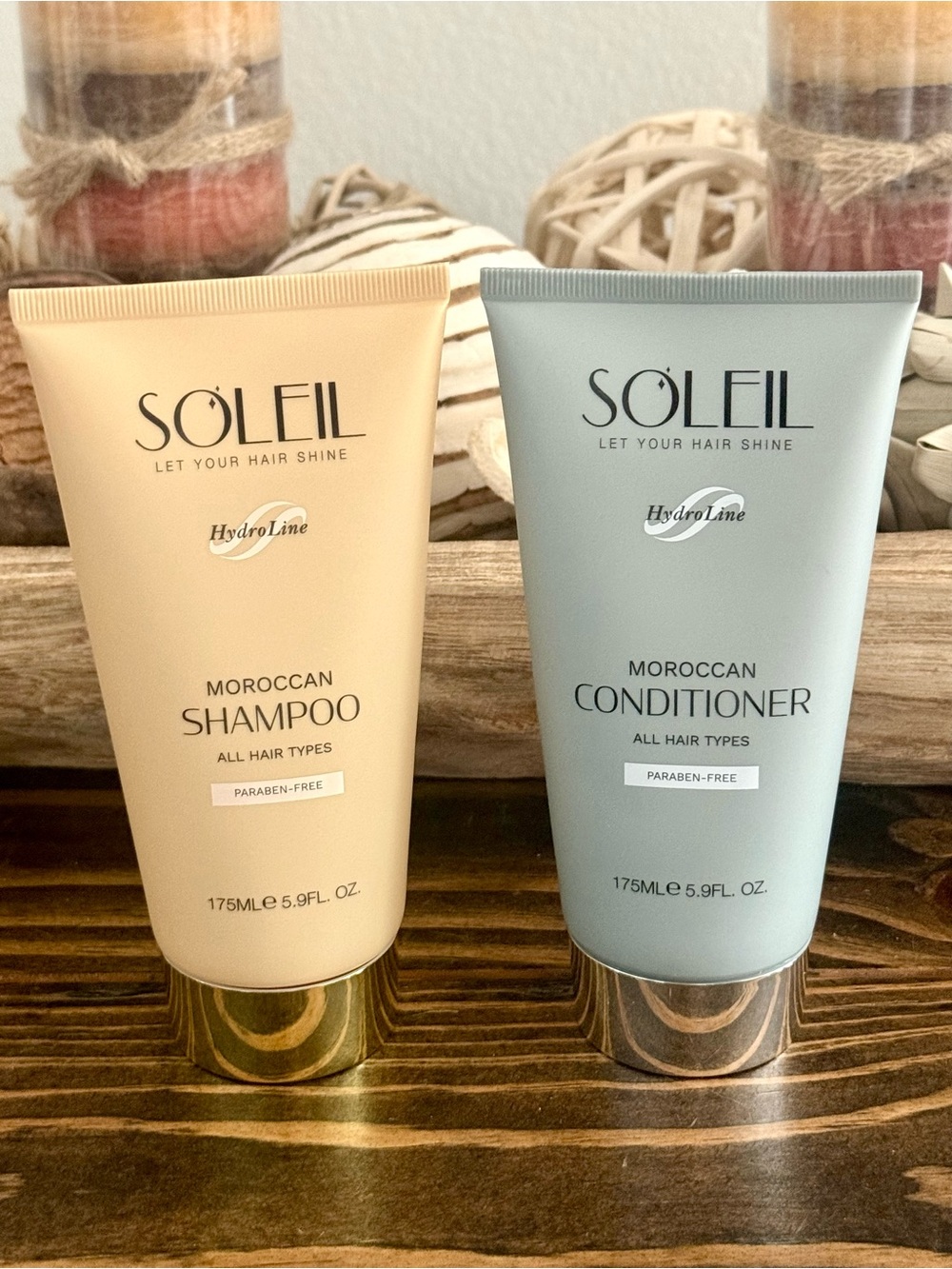 Soleil Moroccan Shampoo & Conditioner Duo